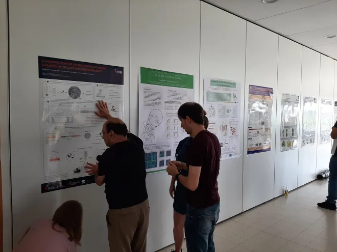 Mounting posters @teambuilding 2022