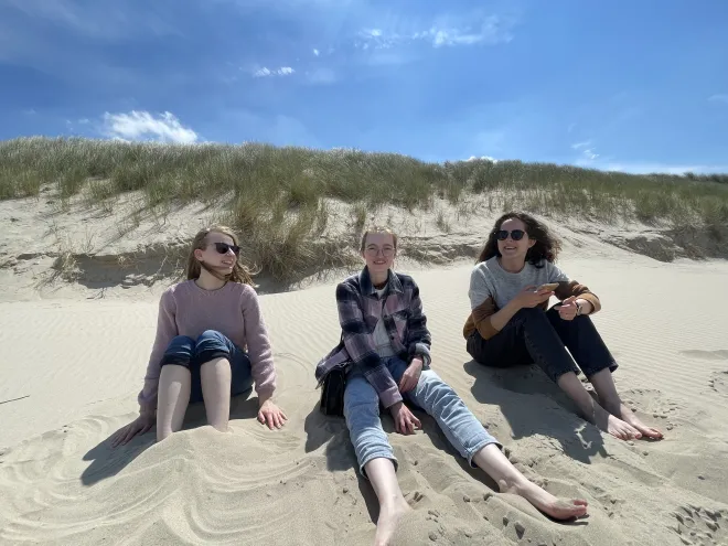 Relaxing at the beach @Teambuilding 2022