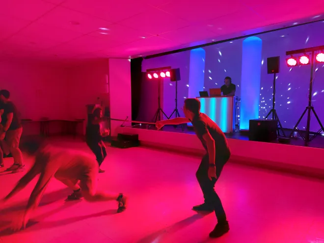 On the dance floor @Teambuilding 2022