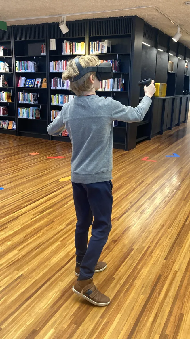a virtual reality experience